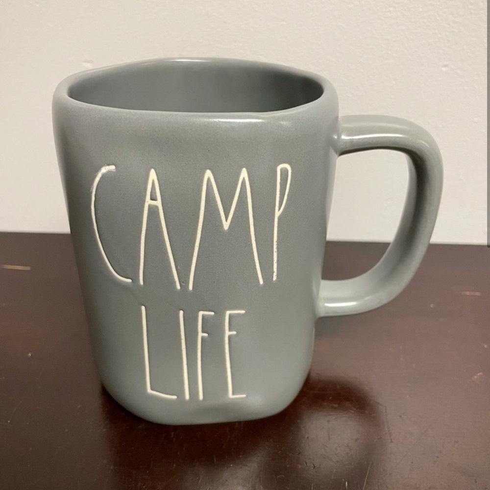 New Rae Dunn “CAMP LIFE” Mug